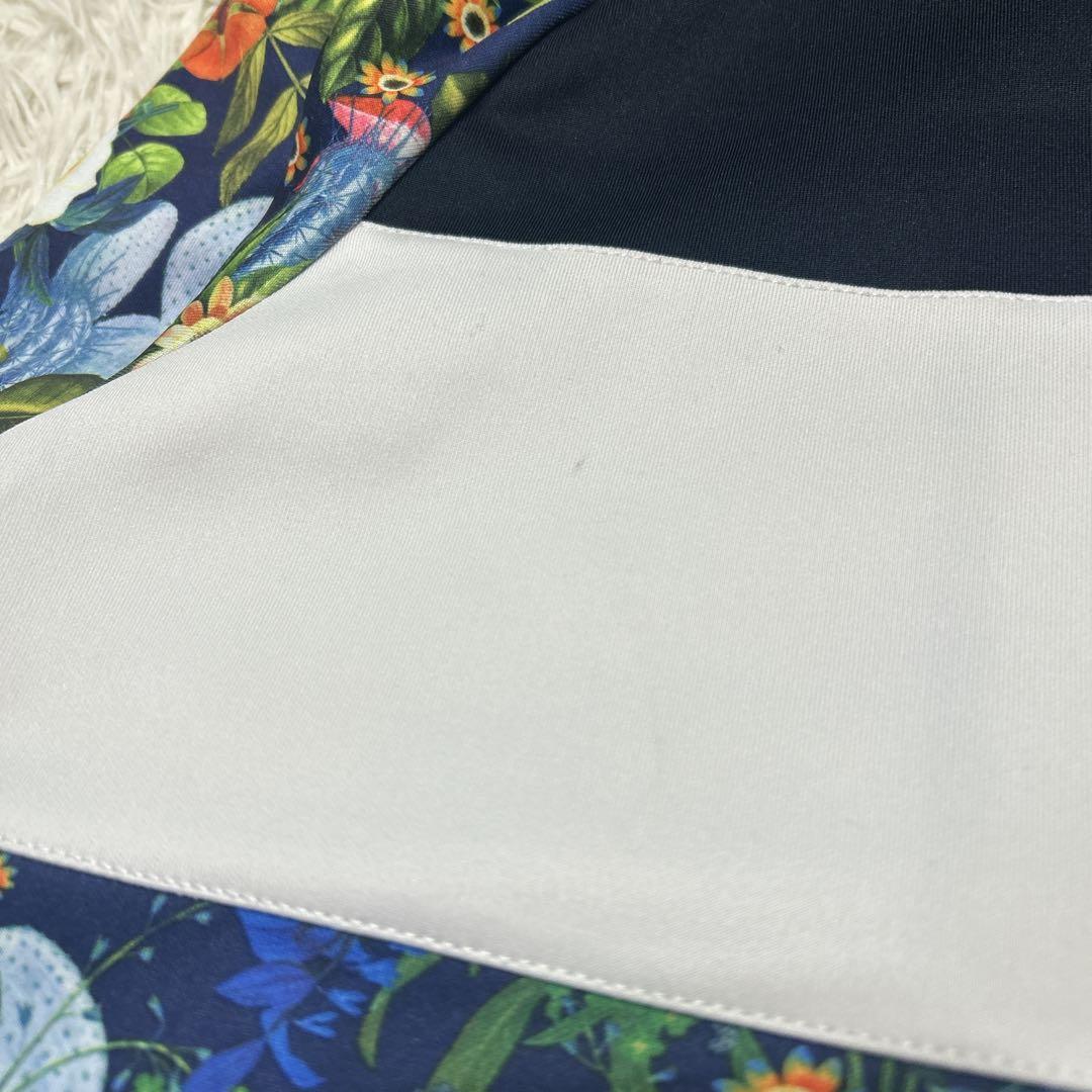 ZARA ザラ　花柄　総柄　ボタニカル　トラックジャケット　パンツ　セットアップ