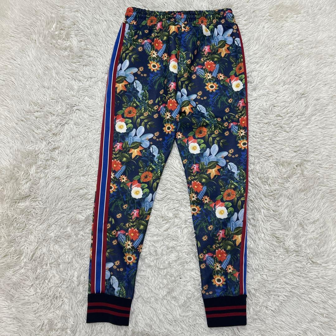 ZARA ザラ　花柄　総柄　ボタニカル　トラックジャケット　パンツ　セットアップ