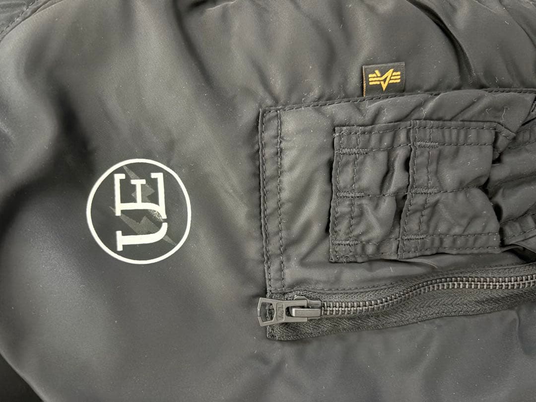 美品 uniform experiment NORDIC MA-1 XL