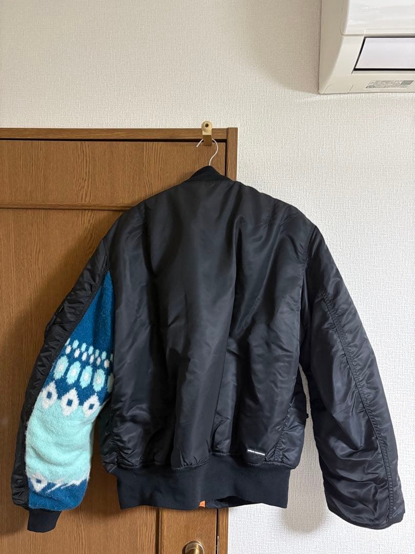 美品 uniform experiment NORDIC MA-1 XL