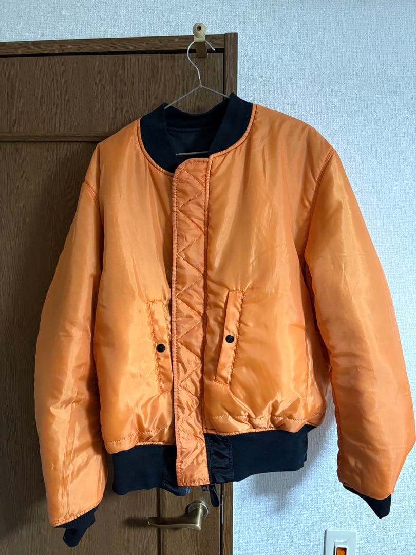 美品 uniform experiment NORDIC MA-1 XL