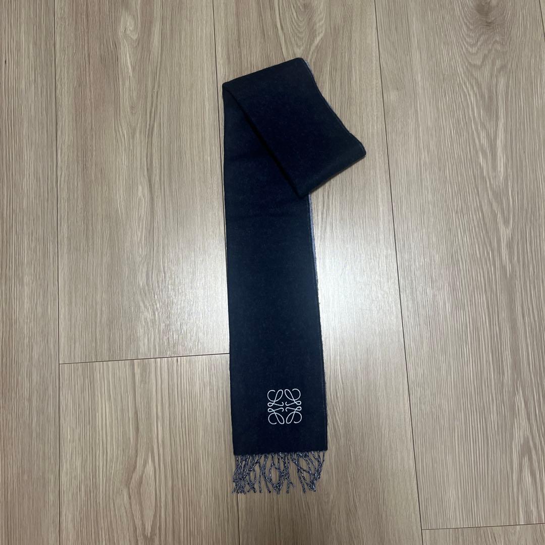 新品未使用LOEWE ウールカシミヤマフラー