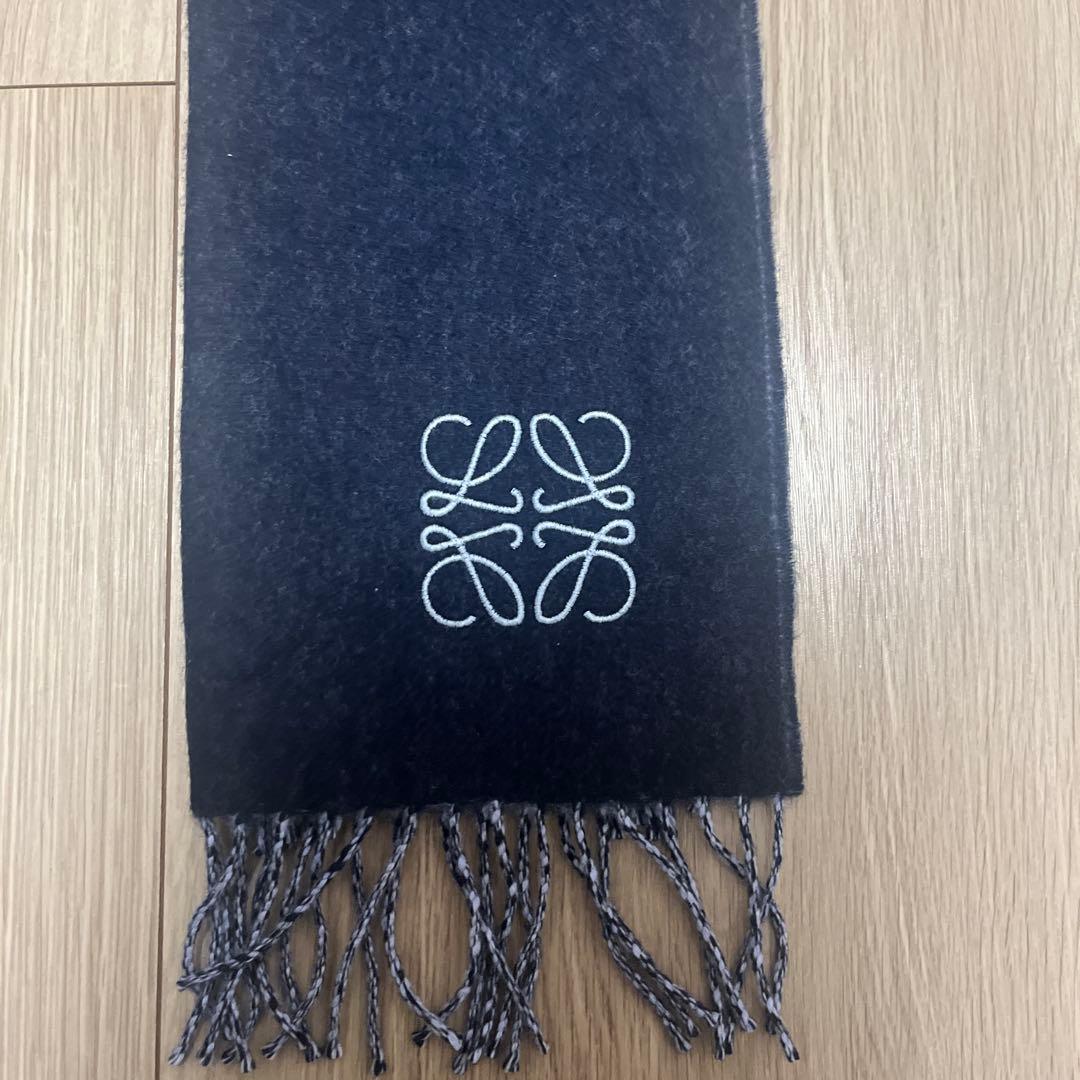 新品未使用LOEWE ウールカシミヤマフラー