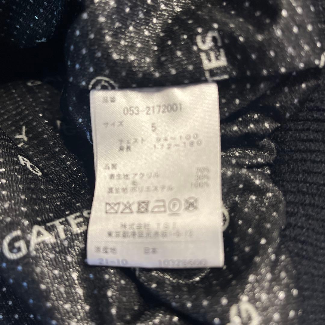 PEARLY GATES ネイビー ストライプジャケット サイズ5