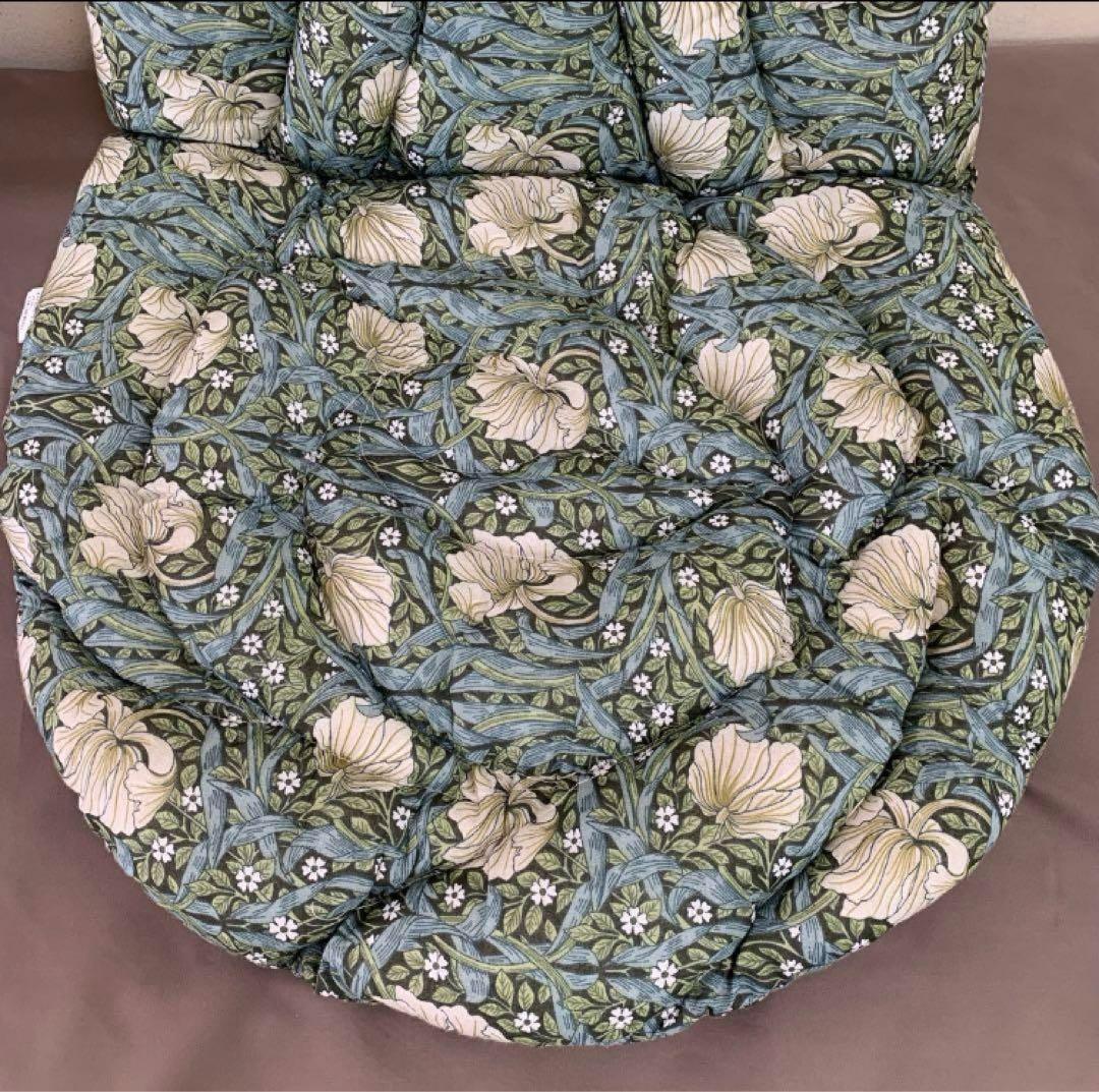 ピンパネル風椅子シートクッション4枚セット