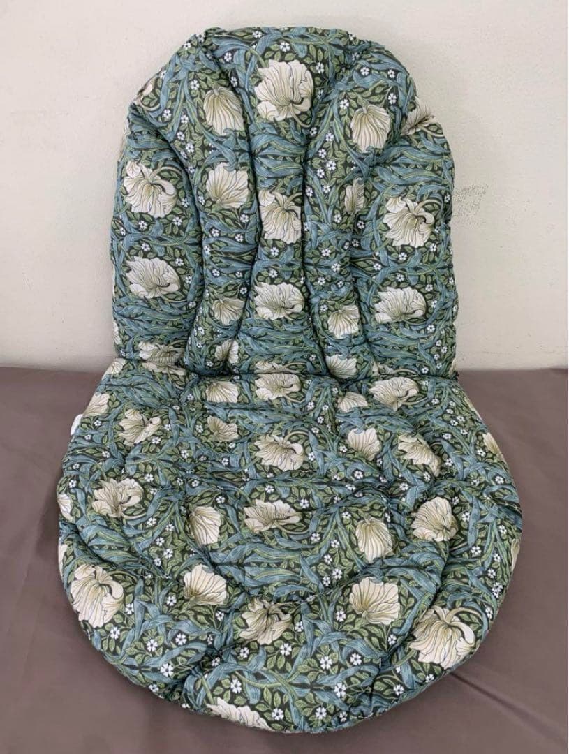 ピンパネル風椅子シートクッション4枚セット