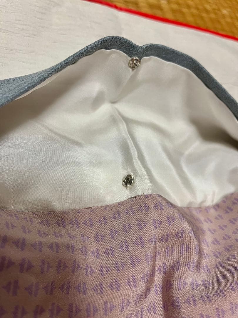 値下げしました❣️色無地 袷★重ね衿付き★逸品 ロング