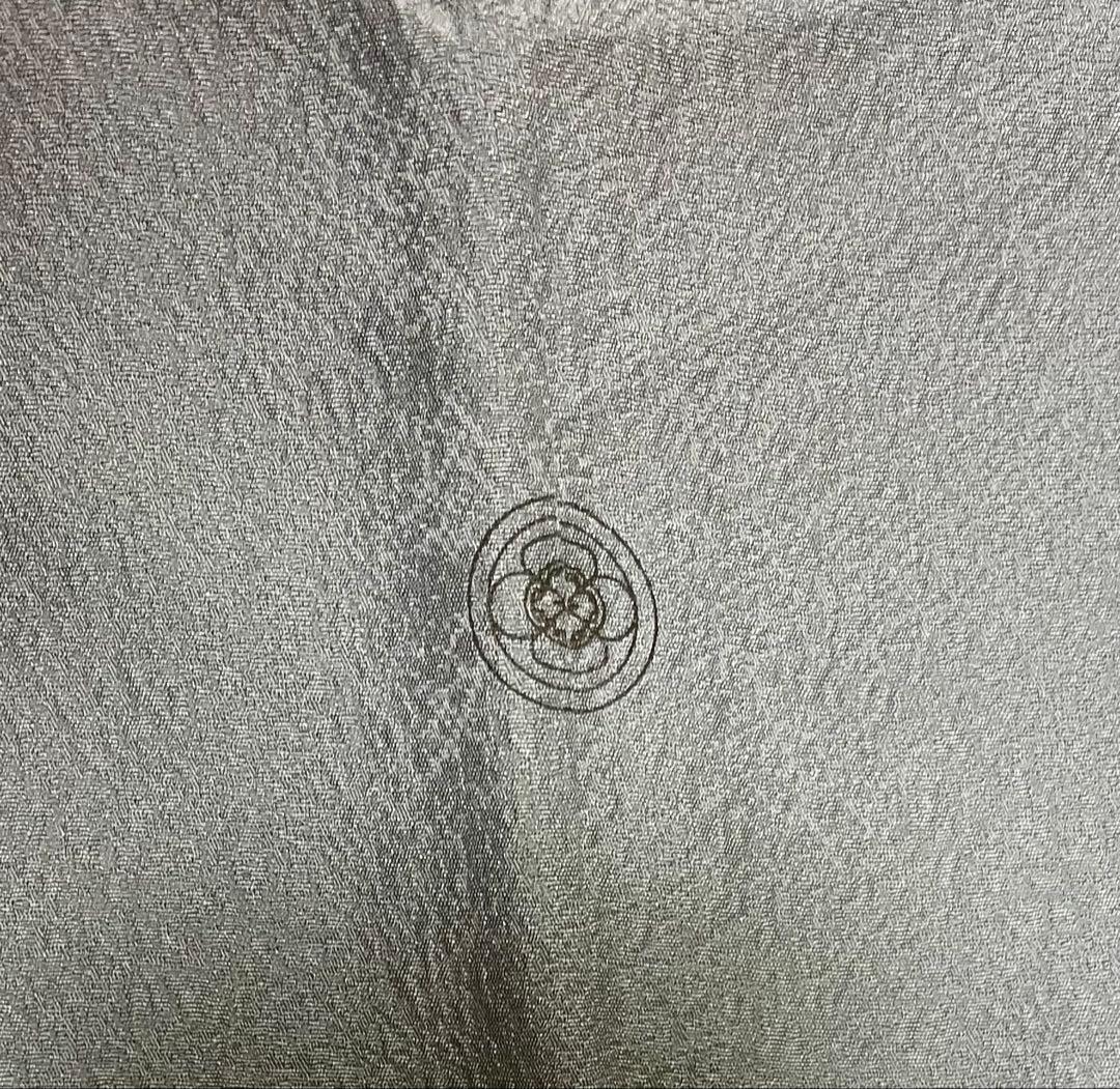 値下げしました❣️色無地 袷★重ね衿付き★逸品 ロング