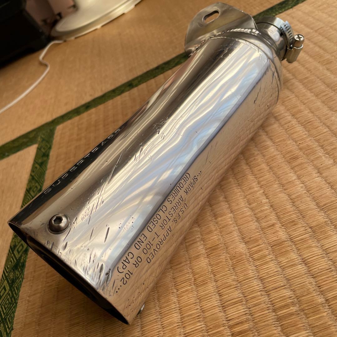 XXXtw200 tw225 スーパートラップマフラー