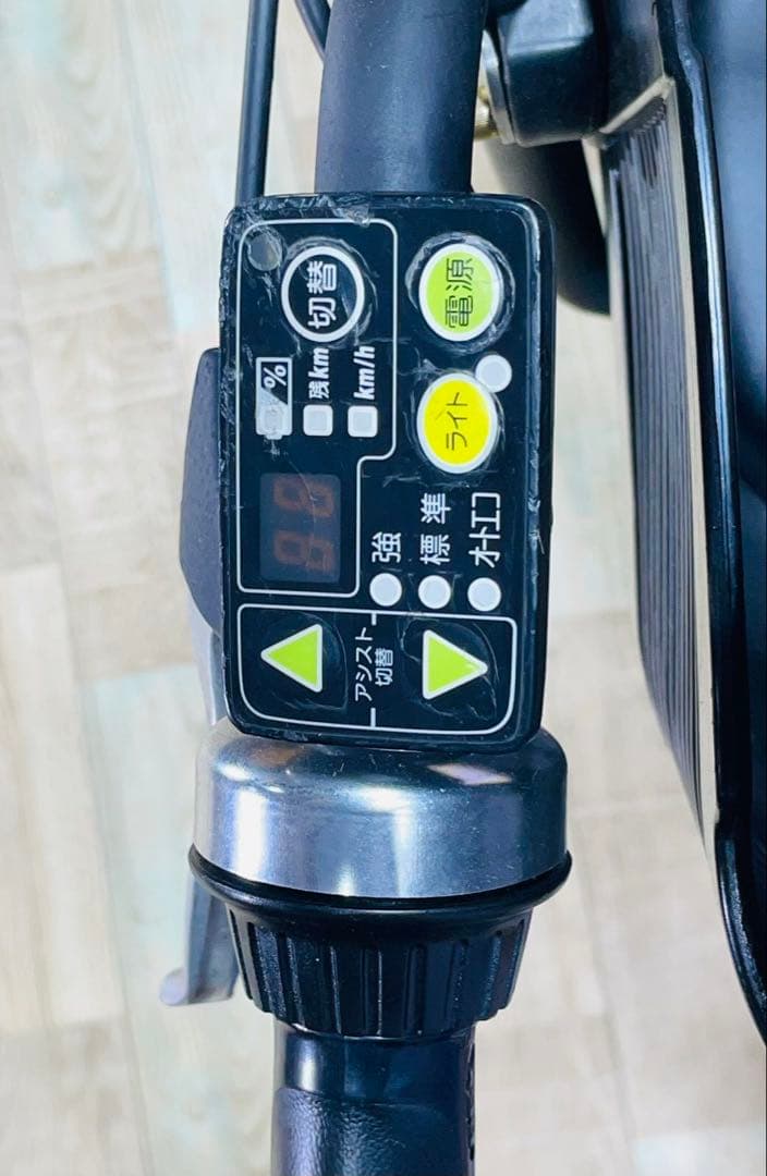 Y2491ヤマハパスキス⭐️激レアカラー！子供乗せ電動アシスト自転車