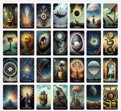 正規品証明書付【コズミックドリーマーオラクルカード】タイの幻のインディーズデッキ