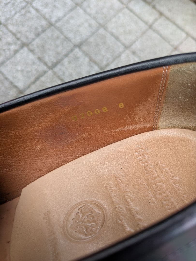 ユニオンインペリアル U2008 ローファー ブラック（8.0/3E）26.0