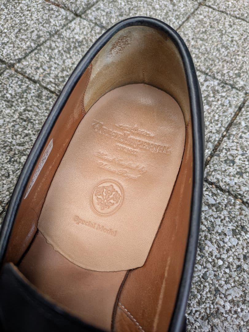 ユニオンインペリアル U2008 ローファー ブラック（8.0/3E）26.0