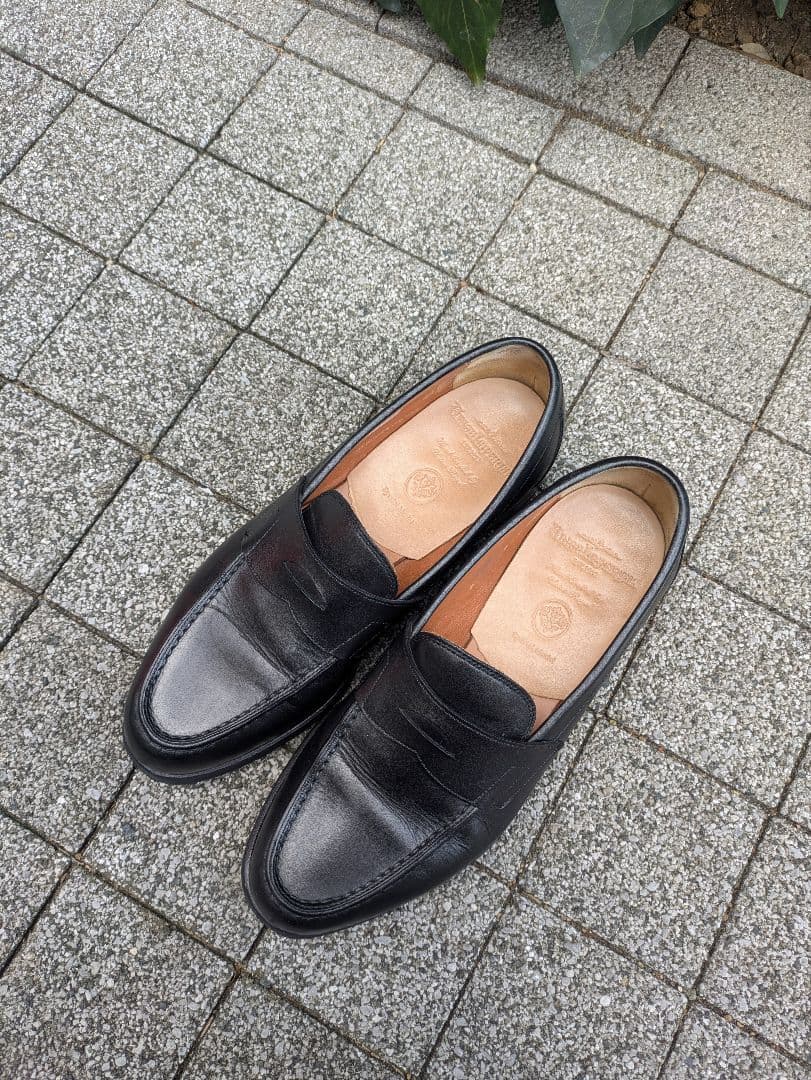 ユニオンインペリアル U2008 ローファー ブラック（8.0/3E）26.0