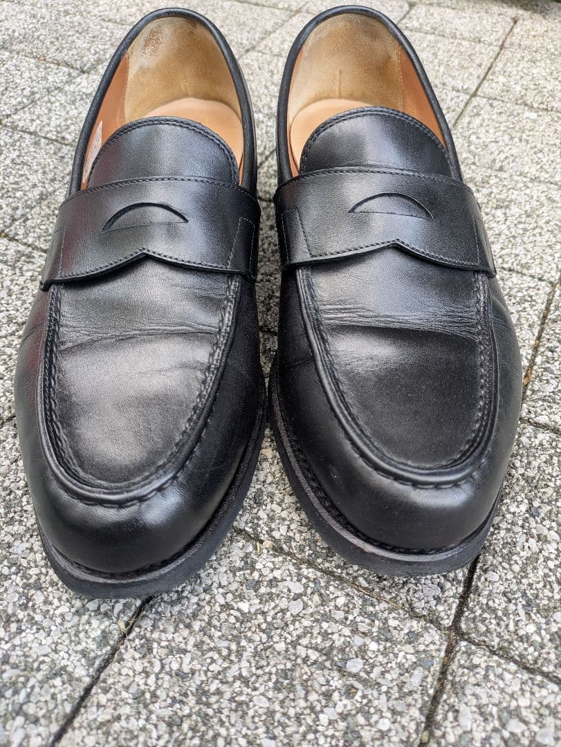 ユニオンインペリアル U2008 ローファー ブラック（8.0/3E）26.0