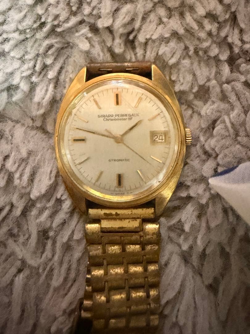 GIRARD PERREGAUX ジラールペルゴ ジャイロデイト メンズ腕時計