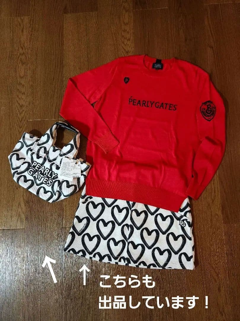 【新品未使用】PEARLY GATES 薄手セーター