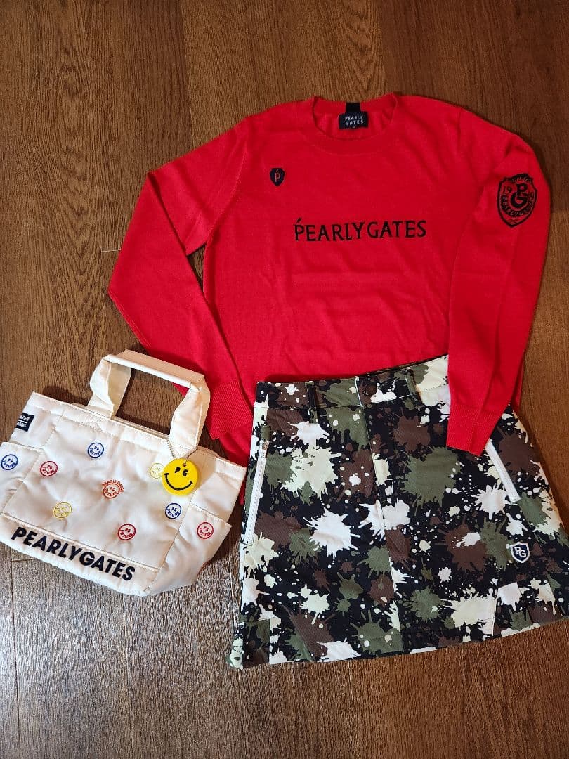 【新品未使用】PEARLY GATES 薄手セーター