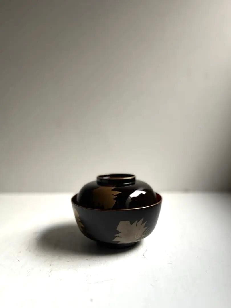 【うさぎ様リクエスト】256 骨董 熨斗紋様吸物椀 4客.419〜2客おまとめ