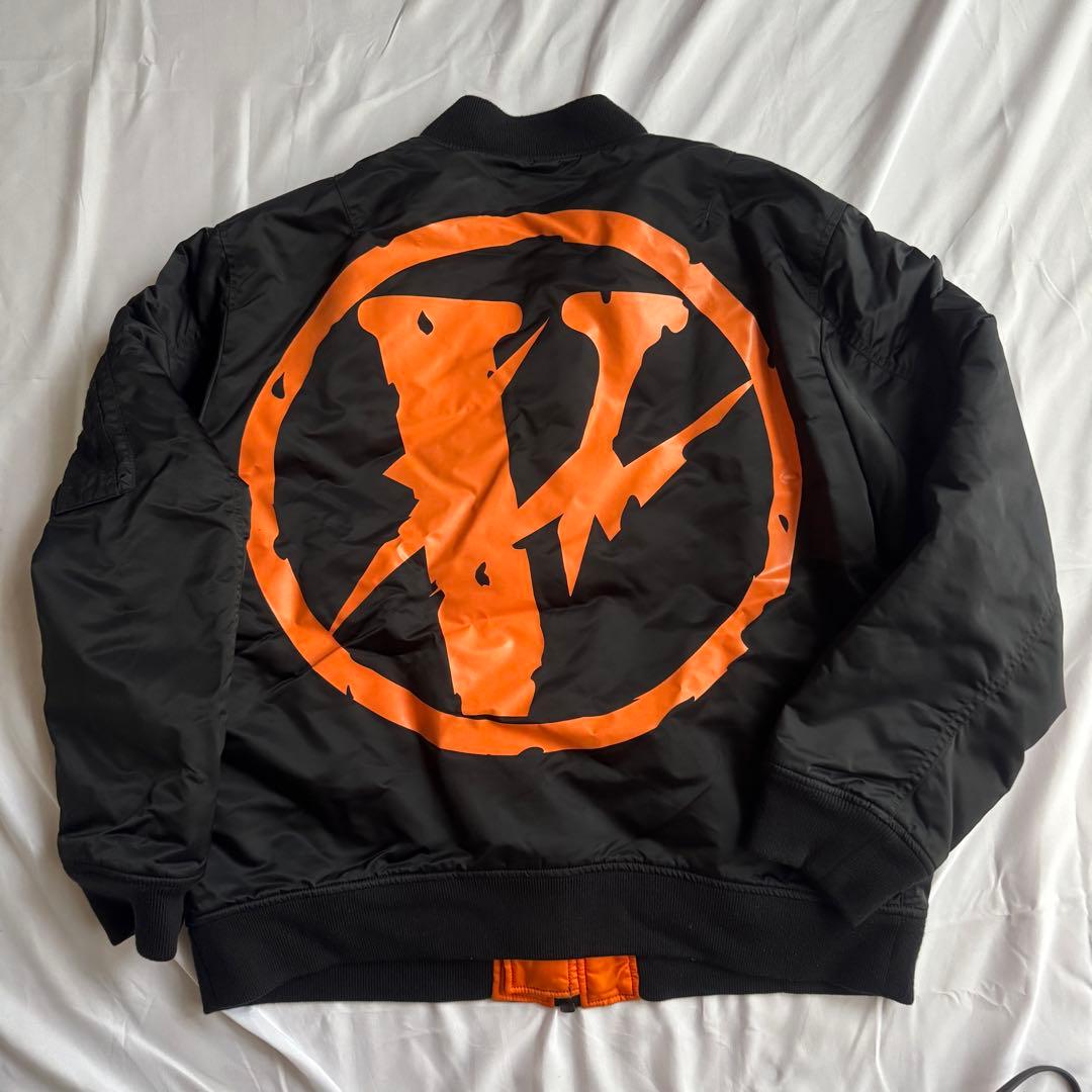 ジャケット・アウター VLONE x fragment design BOMBER JACKET