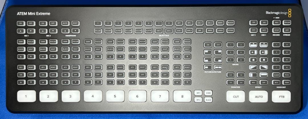 Black magic ATEM Mini Extreme HDMIスイッチャー