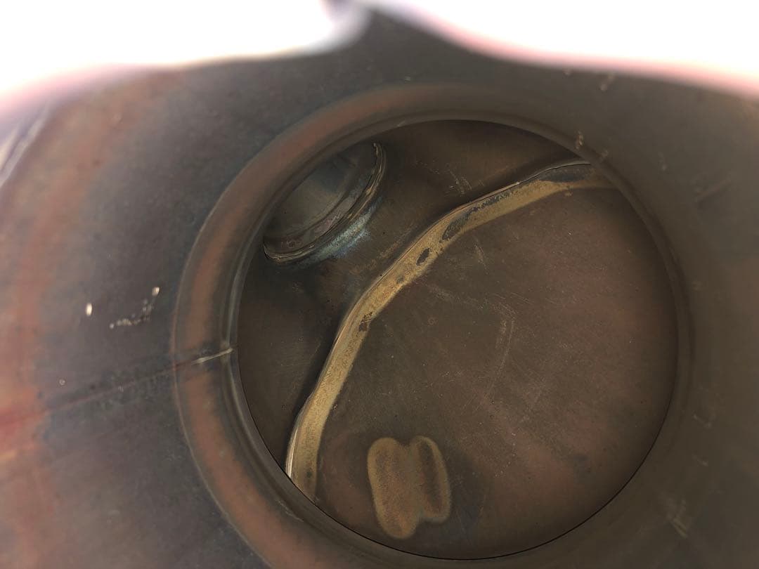 フィットge8 第一触媒 純正くり抜き