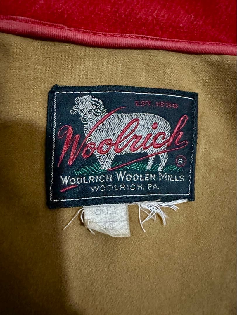 ウールリッチ　WOOLRICH ハンティングジャケット USA 70s