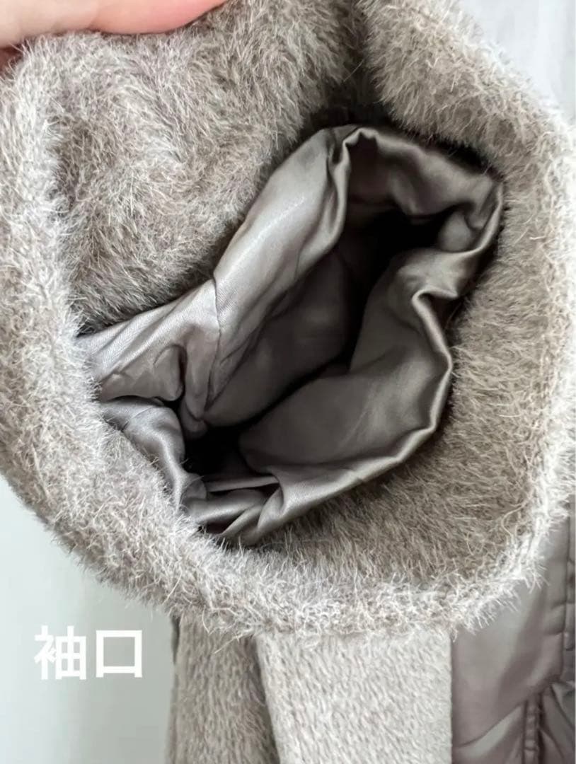 高級　マックスマーラ　アルパカ　コート　カシミア　　正規品　美品　コート