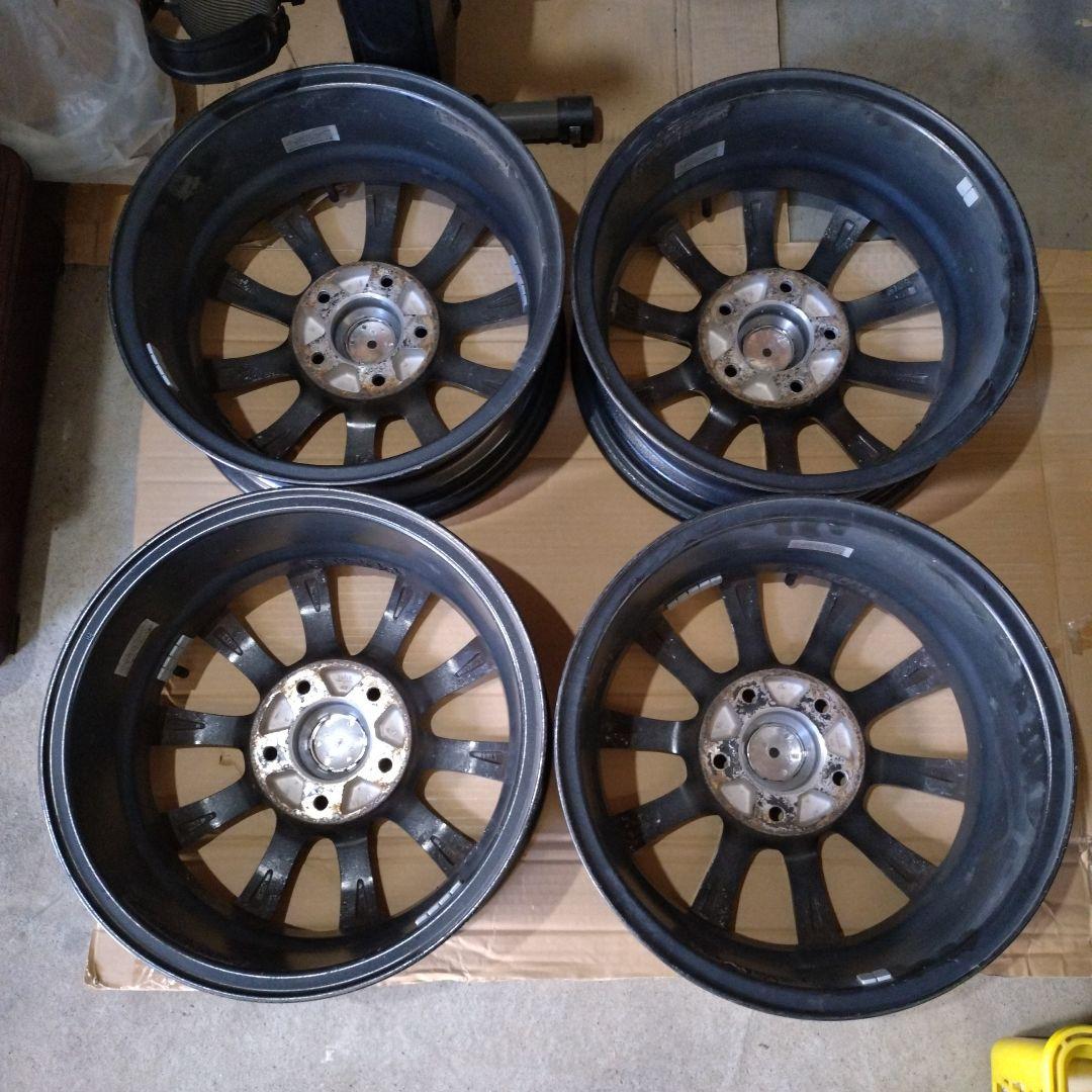 社外15inchアルミホイール4枚セット、ノア/セレナ等に、比較的キレイです。