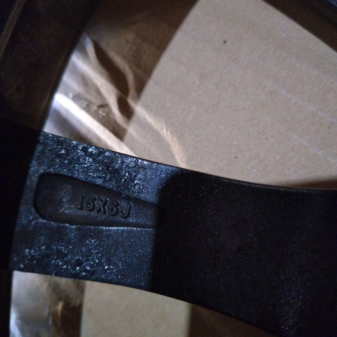 社外15inchアルミホイール4枚セット、ノア/セレナ等に、比較的キレイです。