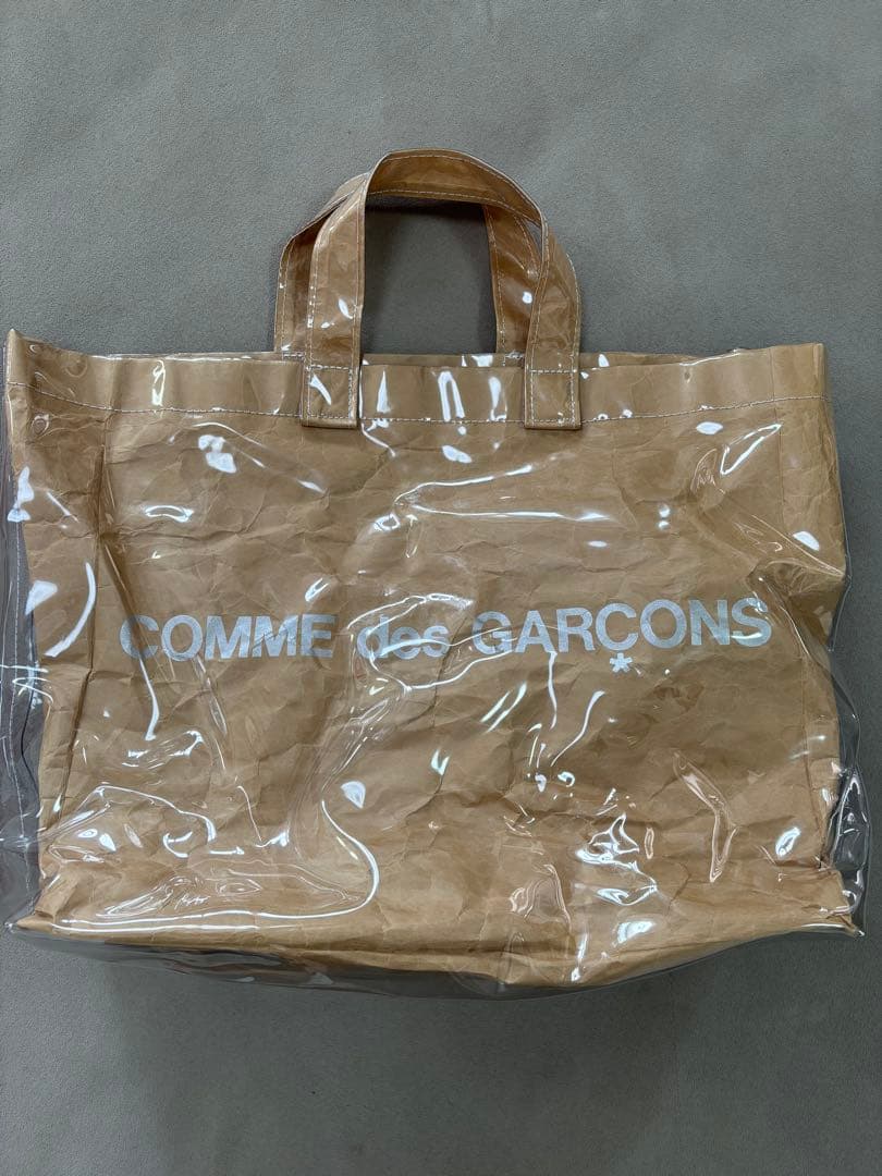 COMME des GARÇONS PVC バック