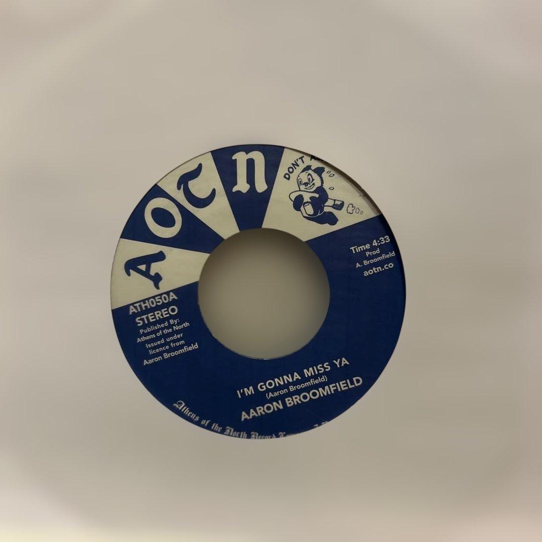 美品　Aaron Broomfield 7inch