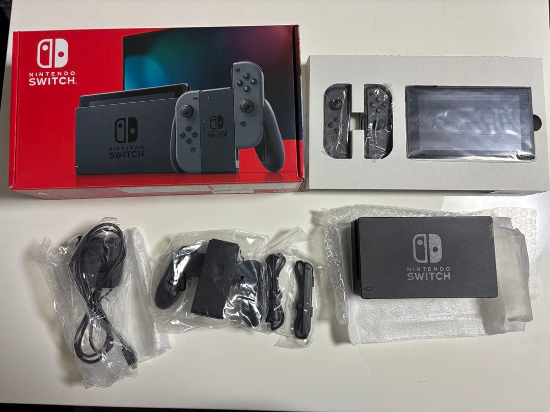 Masato様 Nintendo Switch 本体 グレー Joy-Con付き