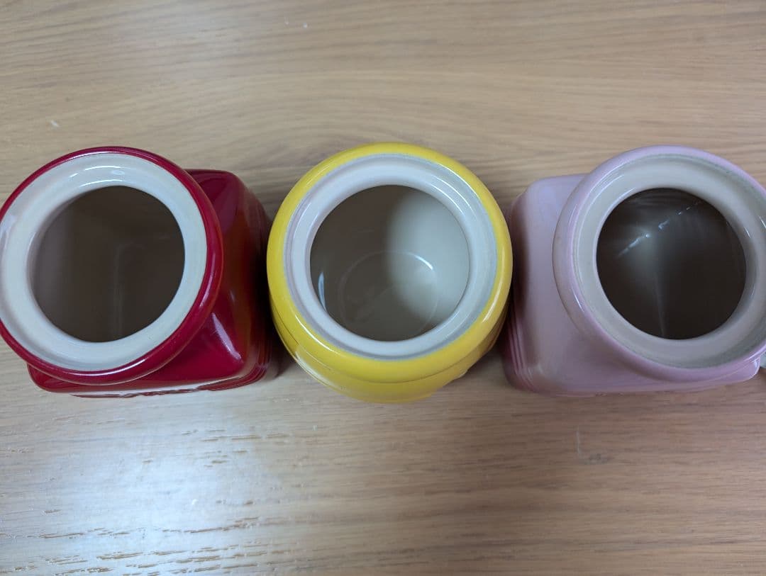 ル・クルーゼ　調味料入れ　ジャムポット