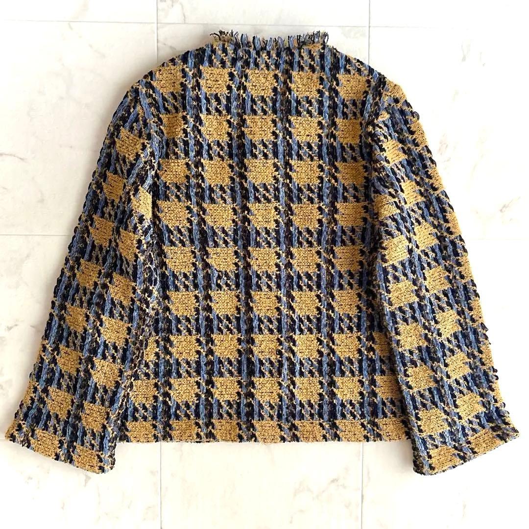 美品✨ COOHEM モールチェックツィードジャケット