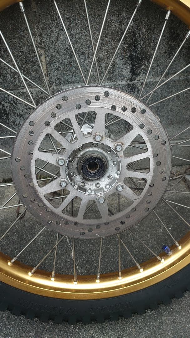 あ*ゅ様 セロー250 　前後ホイール・タイヤセット　IRC　ツーリスト