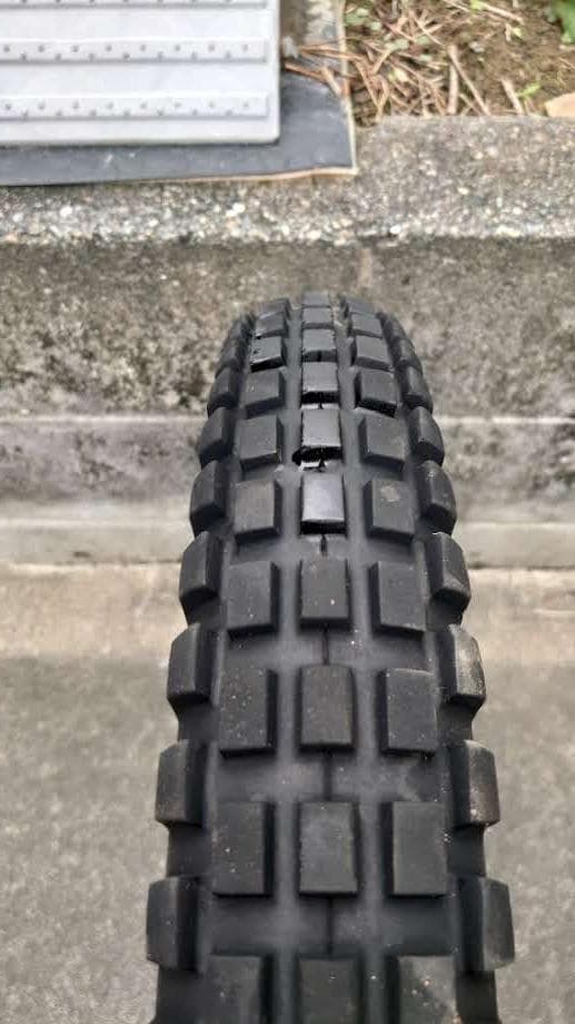 あ*ゅ様 セロー250 　前後ホイール・タイヤセット　IRC　ツーリスト