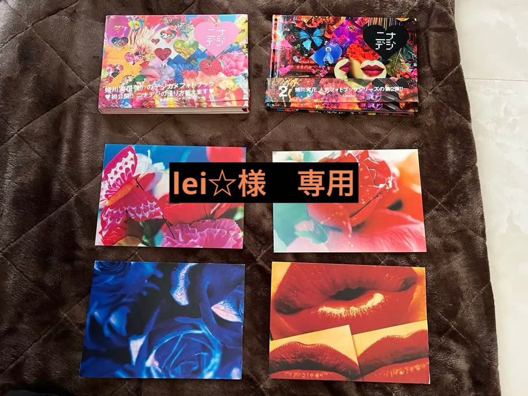 蜷川実花　ニナデジ　本　デジカメ　フォトブック　ポストカード付　バッグ　ポーチ