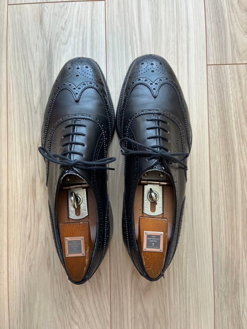 希少美品 旧工場製 Ede & Ravenscroft別注 7 Windsor