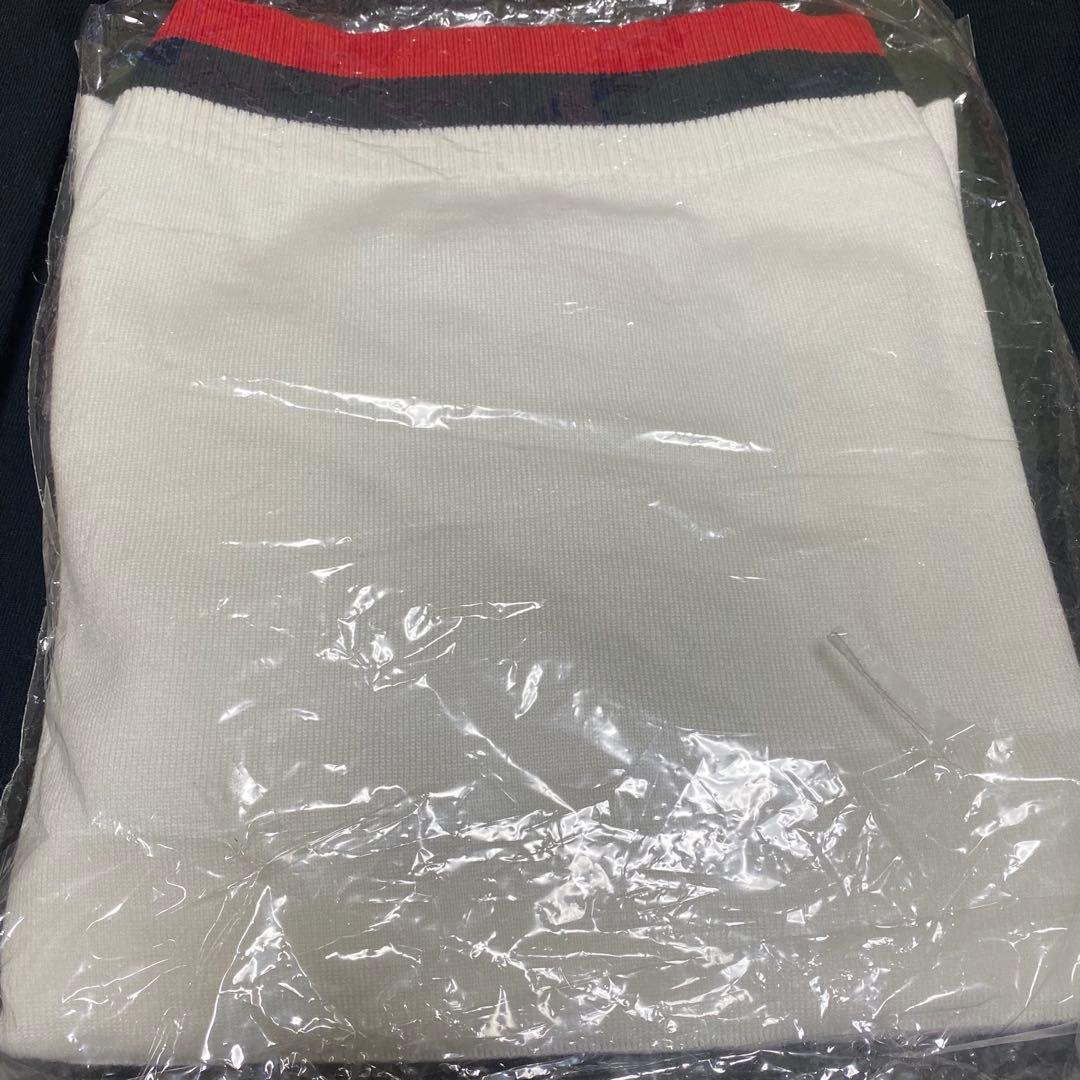 L 新品　タグ付　キャロウェイ　ジャガード　ニット　花柄　フラワー　レディース