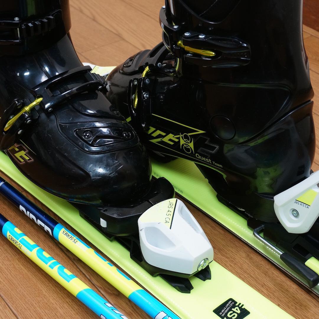 メンテ済 127cm 靴24cm HEAD スキーセット おまけ (130)