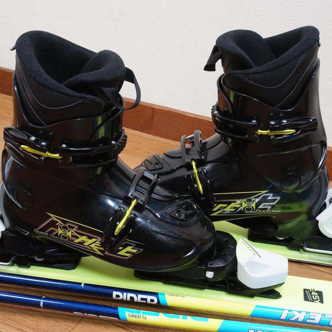 メンテ済 127cm 靴24cm HEAD スキーセット おまけ (130)