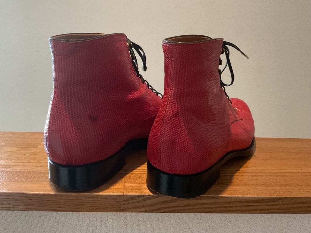 ヨシハルハセガワ　リザードブーツ