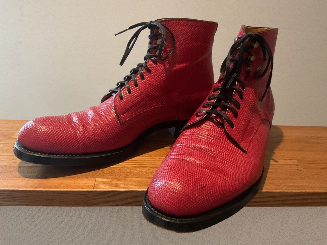 ヨシハルハセガワ　リザードブーツ