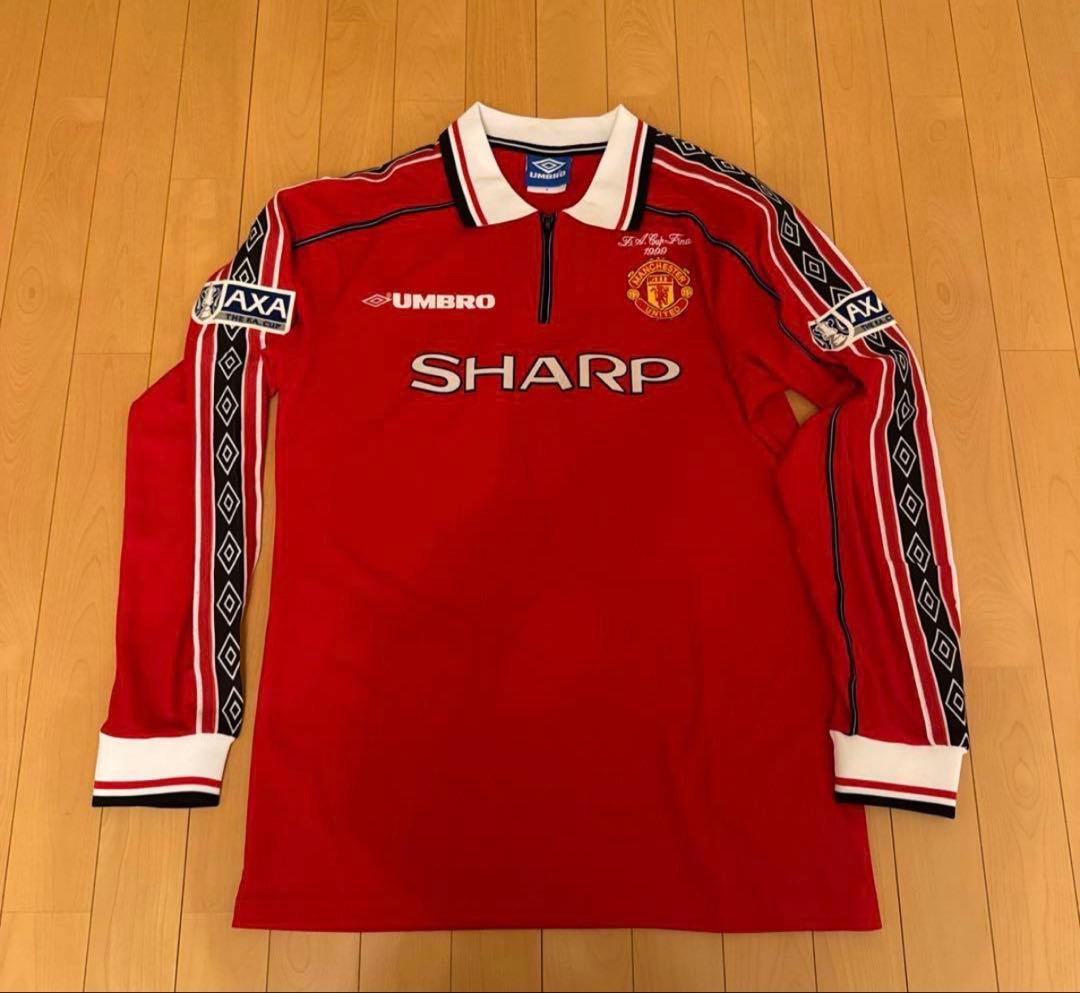 umbro 1999 マンチェスター・ユナイテットユニフォーム ベッカム