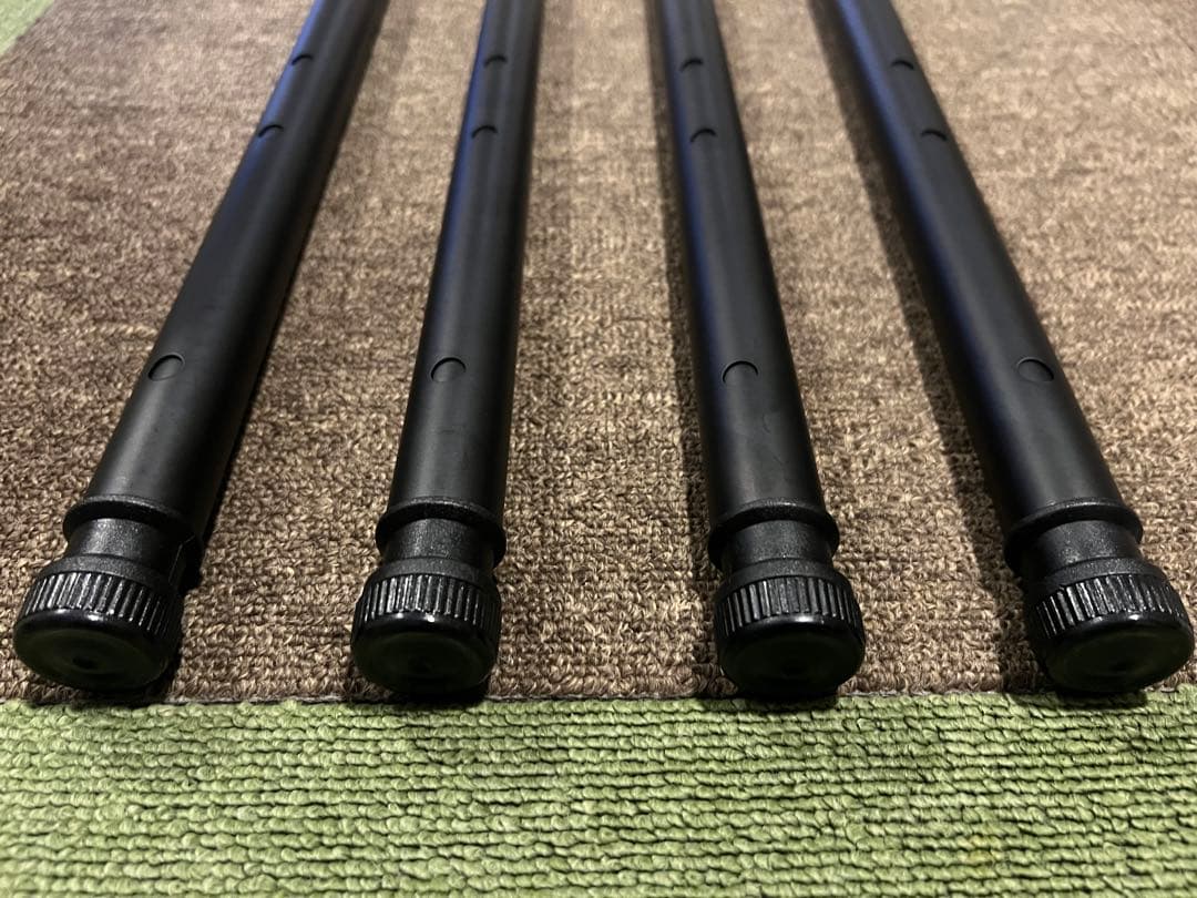 IGT 4way 400・500・ 550・660調整脚　ブラック　スノーピーク