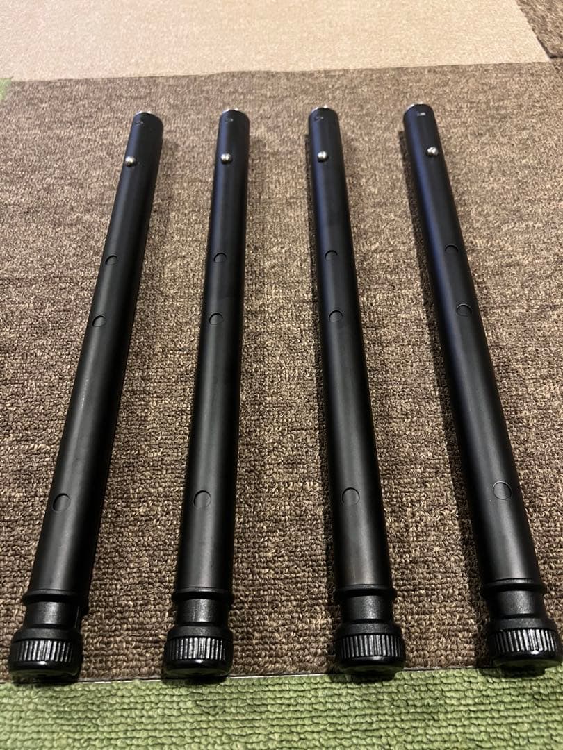 IGT 4way 400・500・ 550・660調整脚　ブラック　スノーピーク