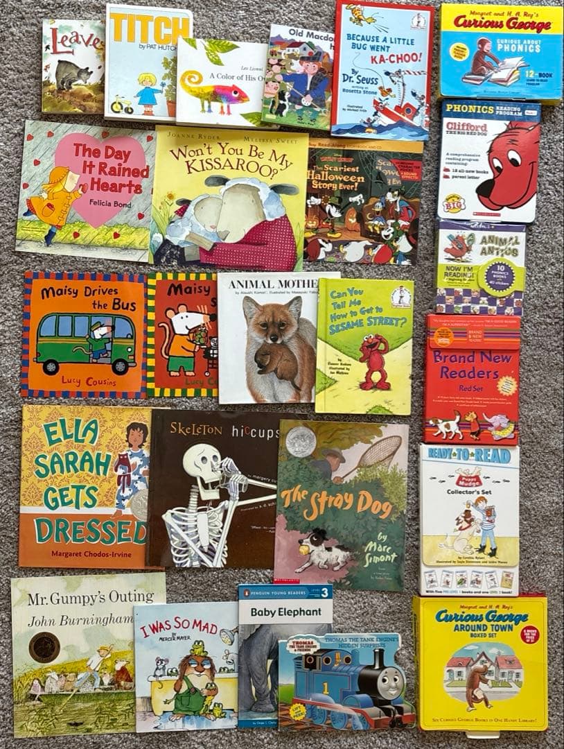 英語絵本いろいろ/英語育児