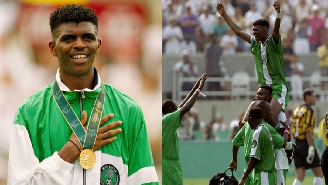 勇*様 1996 アトランタ五輪 優勝ナイジェリア代表 カヌ