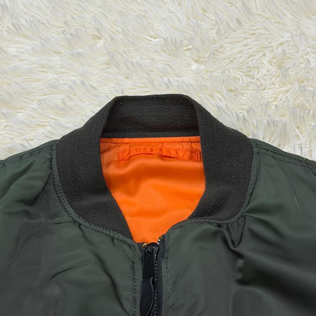 703　アルファインダストリーズ MA-1フライトジャケット　USA製　XL